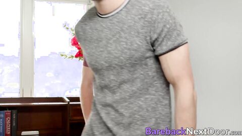 Tall gay Johnny B got his ass rimmed and barebacked