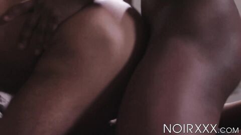 Buffed DeAngelo Jackson fucks Dominic Pacifico hard on his back until cumshot