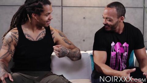 Long haired hottie Floyd Johnson wastes no time in satisfying my bouncy butt