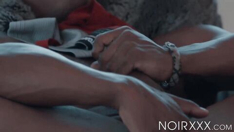 Naughty Adrian Hart expels cum while I work on his dark ass hole