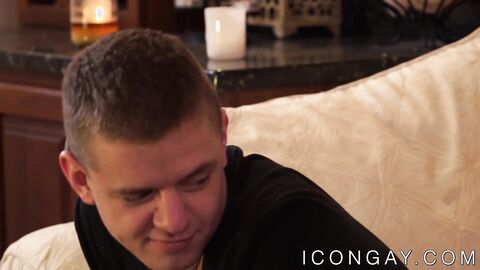 Young homosexual Ian Levine seduced and ass banged lovingly