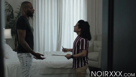 I slide my big black cock into wavy haired Armond Rizzos delicious ass