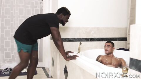 The Bathtub Witnessed How Severely Hung Devin Trez Pierced Me With His BBC