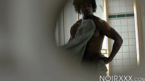 I sucked Jordan Jamesons black cock before he ravaged my shaved hole
