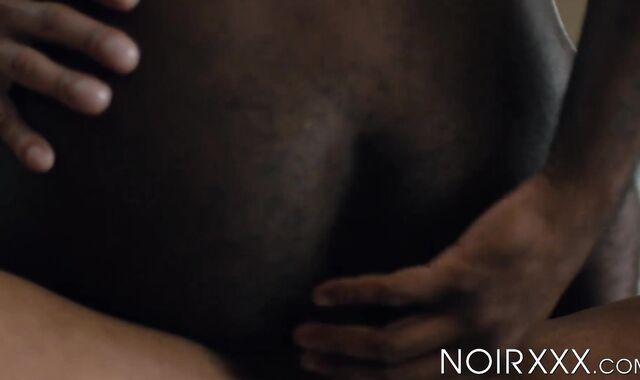 Sizzling hot Cesar Xes covered my dark face with his sticky white cum
