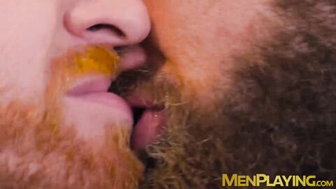 Executives enjoy sloppy blowjob before a rough analfucking