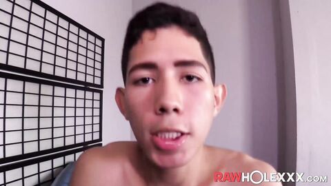 Twinky bottom Anuel is relentlessly fucked by masked and rough Butcher