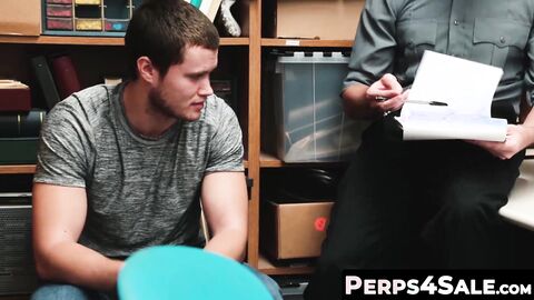 Perps4Sale.com - Hairy dicked Criminal Spreads Bare Cock For Hot cop