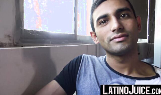 LatinoJuice.com - I covered erotic Joels beautiful face with my sticky load of hot cu