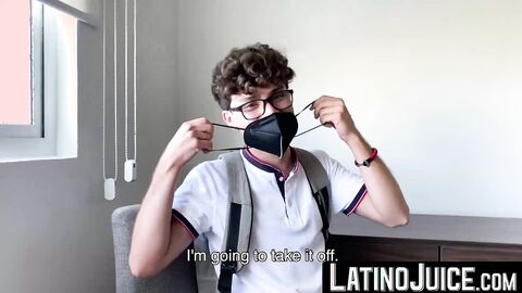 LatinoJuice.com - Curly twink Joe Dave suffers from extensive ass pounding from Igor
