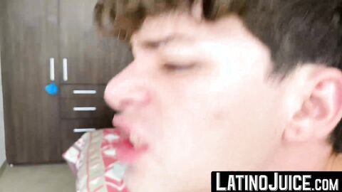 LatinoJuice.com - Curly twink Joe Dave suffers from extensive ass pounding from Igor