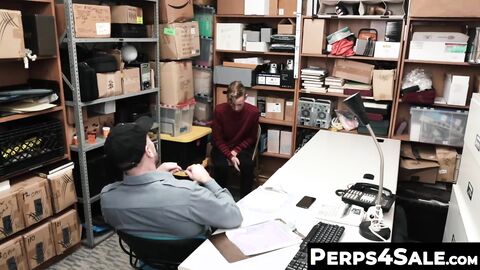 Perps4Sale.com - Slender twink thief seduces Hunk muscle guard for freedom