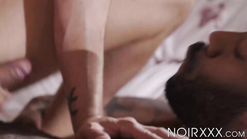 Dark August Alexander feeds my hungry butt with his morning wood for breakfast