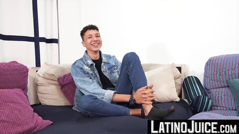 LatinoJuice.com - Kinky Nolan Martin masturbates before fucking Vincent Landi