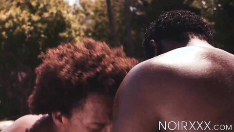 Wild Adrian Hart and two other black dudes had fun penetrating each other
