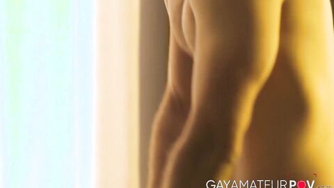 Hottie Jeremy London enjoyed getting fucked by a massive cock of army stud Gabriel Cl