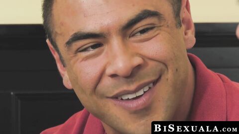 BiSexuala.com - Draven Navarro & Ricky Larkin's shared pleasure with a hottie and eac