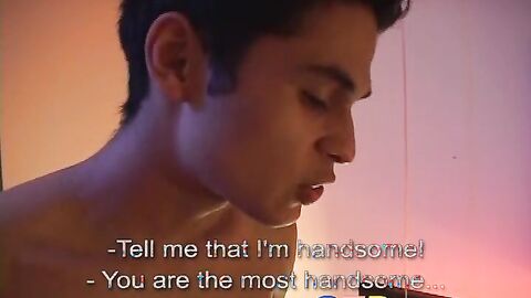 Twinks Eduardo and Mario hooked up for a bareback fuck