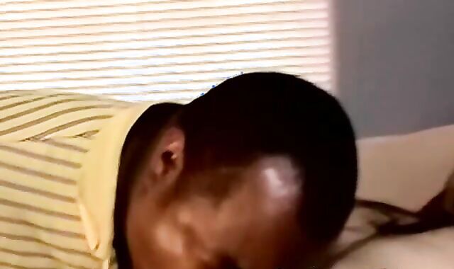 Fat and hairy amateur sucked by mature black homosexual