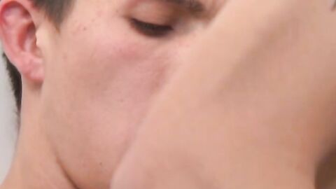 Latino twink cums while riding rock solid dick like a pro