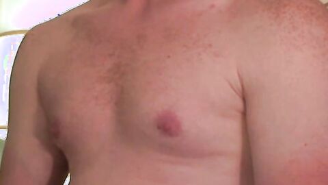 Hung mature daddy masturbates before a massive cumshot