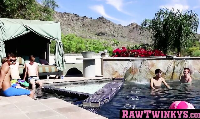 Big dick twink after oral fun with ginger BF