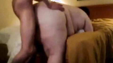 Old Bear Barebacks Young Slim Man