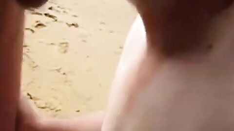 Sucking Dick on the Beach