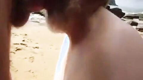 Sucking Dick on the Beach