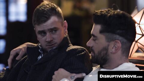 DisruptiveMovie.com - Chris Damned seduces Ryan Jordan for intense gay anal action