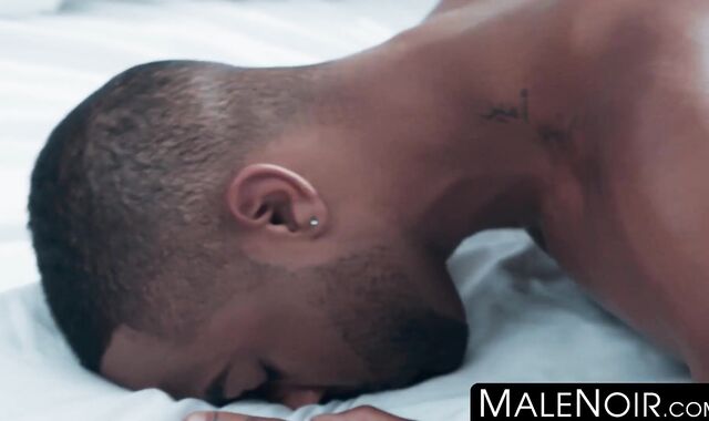MaleNoir.com - Remy Cruze gets BBC sucked before fucking inked white boy raw