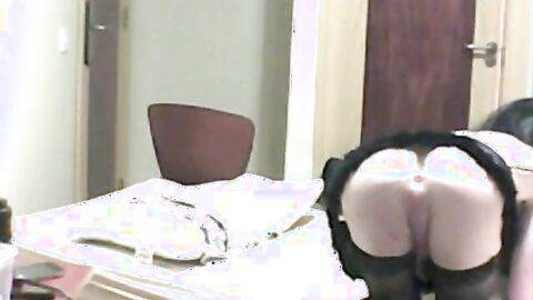 Sissy Boi's Hard Tongue - Amateur Striptease