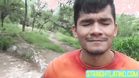 Hottie latino Josue found appetite in my fat cock and delectable balls
