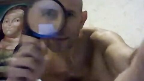 Big-Cock Daddy Loves to Stroke it Solo