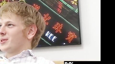 Sky Sylvanus a blonde twink plays his dick and jerks off solo