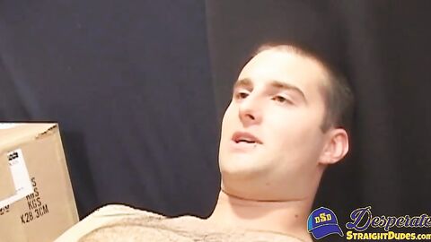 Thief Sean Ansen is caught in the act by straight security guard Eric Rivers