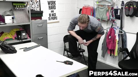 Perps4Sale.com - Homo perp Darron Bluu dominated by sweet officer Cole Church