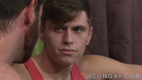 Young gay Troy Accola analled by meditating stud cock