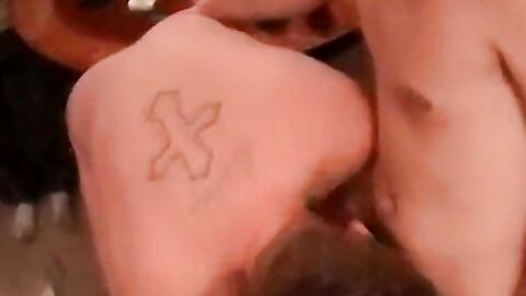 Mature homo Joe seduces young amateurs for blowjob and anal