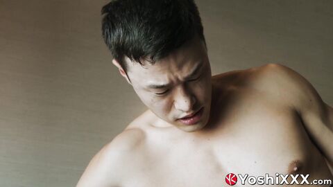Asian stud Tantan Evan finds great joy in dominating submissive Japanese Yoshi Kawasa