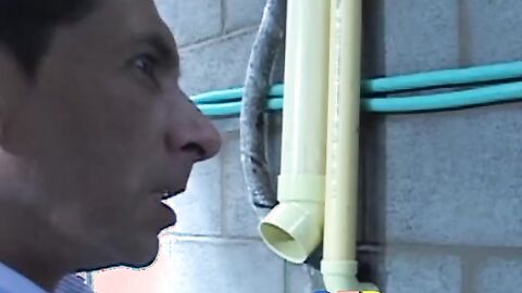 David is becoming accustomed to prison life by sucking cock
