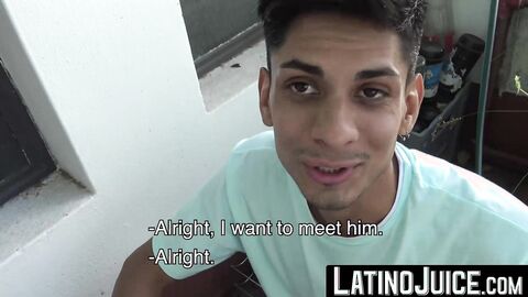 LatinoJuice.com - Sexually aroused Pablo X and Alexander Rajesh having fun tasting ea