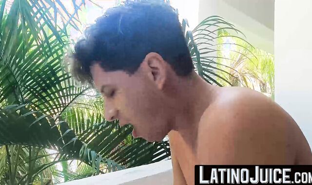 LatinoJuice.com - Naughty gay Lucca tight ass stretched wide by Ragel big cock