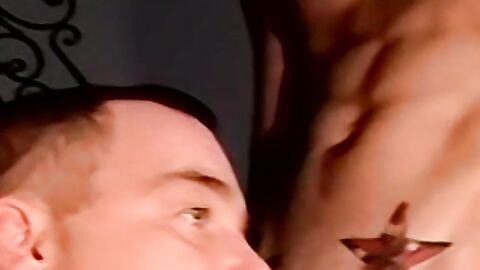 Mature man craves for young amateurs hot spunk while sucking