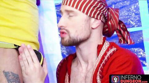 InfernoDungeon.com - Insane gay fisting session leaves a gaping asshole wide open