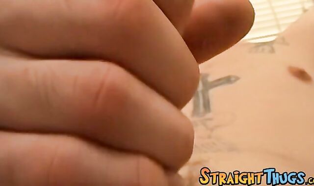 Straight jocks enjoy card game before touching their dicks