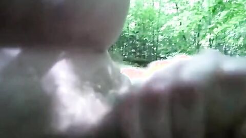 Outdoor Blowjob und Handjob für Schwule Amateure