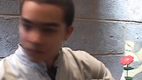 Awesome little twink becomes prison guards little bitch