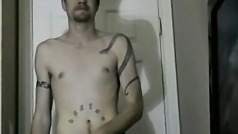 Amateur shoots loads of cum after intense solo masturbation