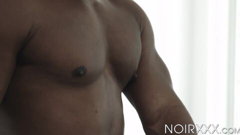 Hung DeAngelo Jackson sweeps my ass and balls with his tongue before penetrating me